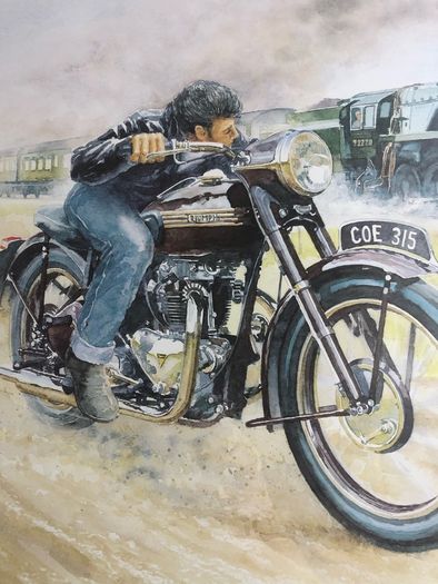 Roy Barret Limited edition water colour print
