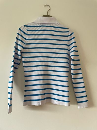 Savida striped ribbed top size 14 to 16 New without tags
