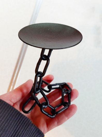 Black Candle Holder (new).