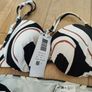 Bikini Summer Triumph Allure Midi Brand New white braun beige black Size 40 c top 42 bottom Image 3