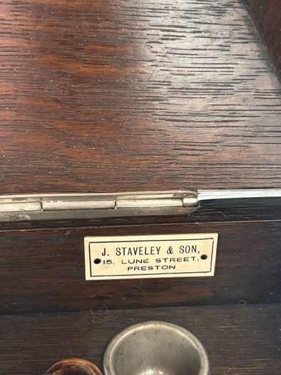Antique HMV Gramaphone Box
