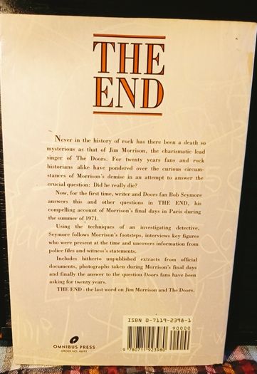 1990. The End. The Death Of Jim Morrison.