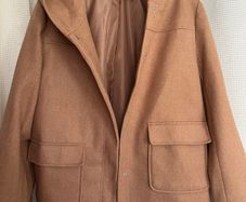 New Tan Hoodie Jacket
