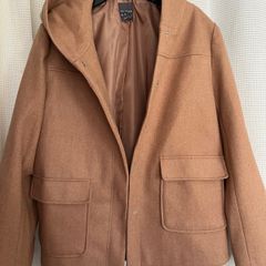 New Tan Hoodie Jacket