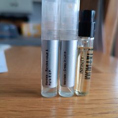 3 Montale perfume testers