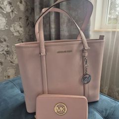 Michael Kors bag and matching purse