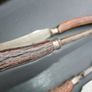 Harrison Bros & Howson Sheffield Stag/Horn/Antler Handle Sterling Silver Capped & Ferruled 4 Piece Carving Set  1884 Image 7