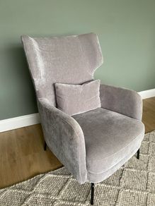 Single Grey Armchair