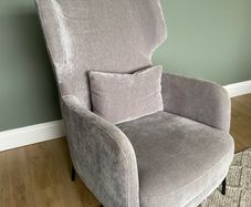 Single Grey Armchair
