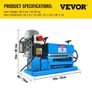 5-40MM Automatic Wire Stripping Machine 370W Kinds Of Metal Cable Wire Stripper With 10 Blades Powered Electric Wire Stripper 15 M/Min Image 3