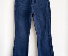 Mos Mosh Jessica Kyoto Flare Jeans W26 UK 8 Dark Blue