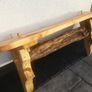 Rustic Country Stove Mantel / Floating Shelf Image 2