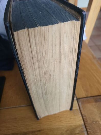 Antique New English Dictionary John Bull Edition 1932 Large Vintage Reference Book