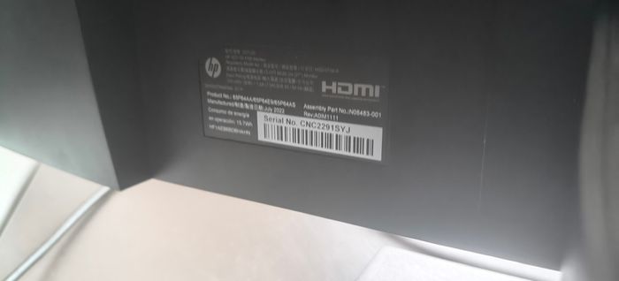 HP V27iG5 FHD 27" Diagonal Monitor