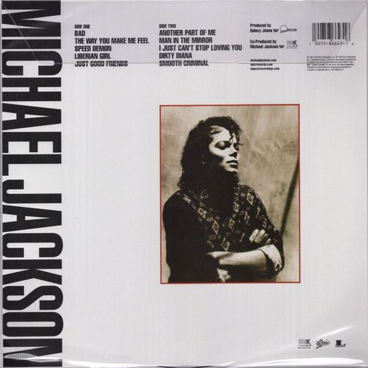 Michael Jackson  Bad Vinyl, LP, Album, Picture Disc