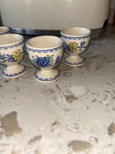 Vintage Set of 4 Masons Egg Cups