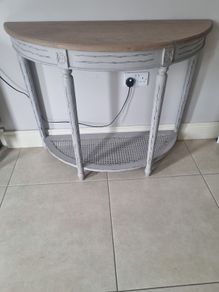 Hall table and mirror