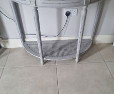 Hall table and mirror