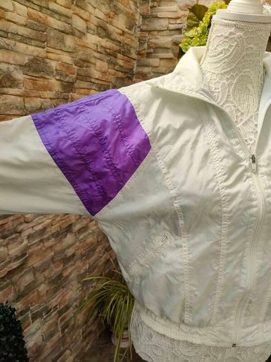 Vintage 90s Etirel shell track top  Size 6