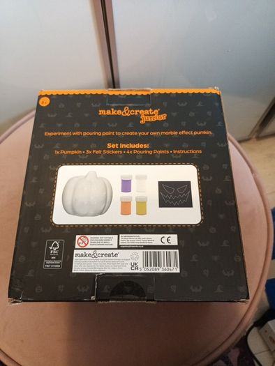 art and craft Halloween pumpkin kit