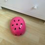 Girls pink helmet Image 2