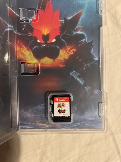 Steelbook Super Mario 3d world+bowsers fury for Nintendo switch