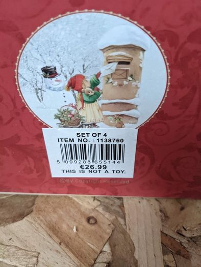Christmas box set of 4