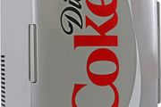 Koolatron Coca-Cola Diet Coke 4L 6 Can Portable Cooler/Warmer,Compact Personal Travel Mini Fridge for Snacks Lunch Drinks, Includes 12V and AC Cords,Desk Accessory for Home Office Dorm Car (FREE POSTAGE)