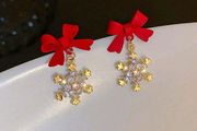 christmas earrings