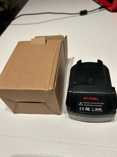 Battery Adapter Converter For Makita 18V Li-ion Battery To Milwaukee 18V ForMAKITA BL1860B/BL1860/BL1850
