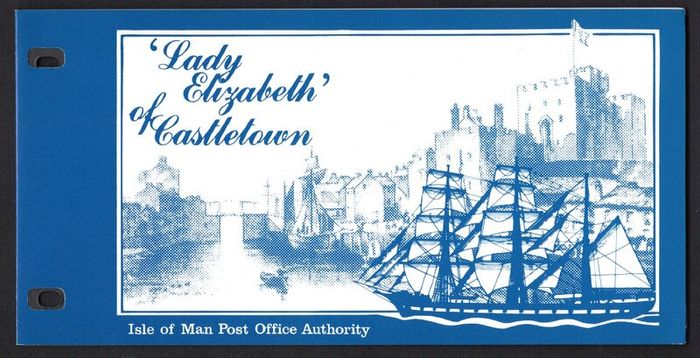 1984 Isle of Man Likes with the Falkland Islands ('Lady Elizabeth@ of Castletown) Commemorative Stamp Presentation Pack