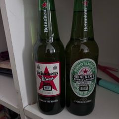 Special edition Heineken bottles