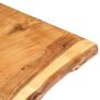 Bathroom Vanity Top Solid Acacia Wood 100x55x3.8 cm Image 3