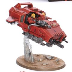 Armageddon Space Marine Land Speeder - Warhammer 40K