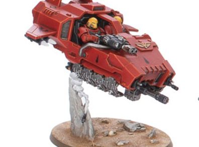 Armageddon Space Marine Land Speeder - Warhammer 40K