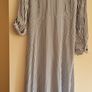 Midi Striped Shirt Dress Image 8