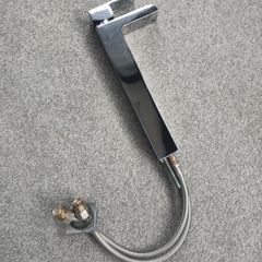 Modern chrome basin mixer tap