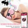 Sleep Headphones,3D SleepMask Bluetooth Sleeping Headphoens Built-in Comfortable HD Speakers for Side Sleeper Airplane,Cool TechGadgets Unique Christmas Birthday Gifts for Girls/Boys/Women/Mom/Adults MULTIPLE COLOURS AVAILABLE, SEE PHOTOS (FREE POSTAGE) Image 3