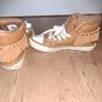 Lovely pair of British Knights leather high tops, size 4, like NEW Image 5
