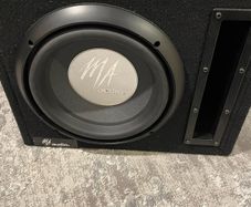 10inch car subwoofer with active amp
