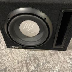 10inch car subwoofer with active amp