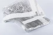 Glass Clear Vinyl Tarpaulin 3m x 4m (10' - 13')