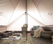 10 Person Glamping Moonlight Cabin New