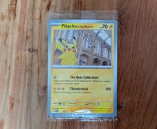 Pikachu at the Museum Oversized Pokemon Card