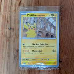 Pikachu at the Museum Oversized Pokemon Card