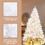 6 foot 8, large white luxury Christmas tree NEW Image 3