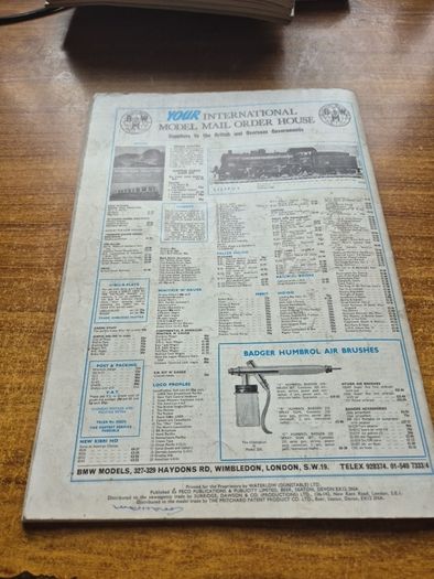 Rare Find: Vintage Railway Modellier Sept 1974