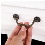 white Dressing Table 4 Drawer Stool Mirror Image 6