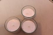 3 x scented candles