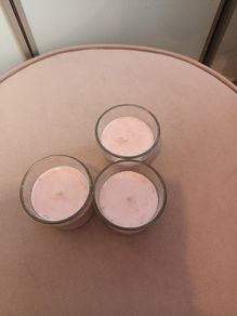 3 x scented candles